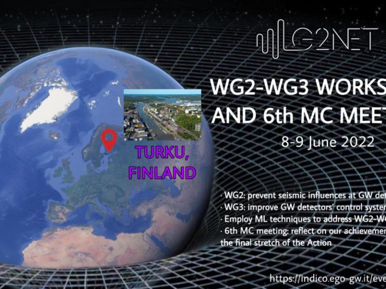 G2net WG2-WG3 meeting and 6th MC meeting | 8-9 June 2022